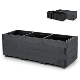 OEM Blumentopf 91 x 33 x 32 cm Anthrazitfarben