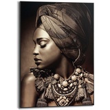 Reinders! Poster »Afrikanische Frau«, braun