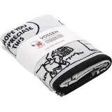 Vossen Frottierserie Peanuts Moments black/white Handtuch 50x100 cm