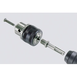 Wolfcraft SDS-Plus Set Bohrfutter Bohrfutterschlüssel Bohrfutter-Adapter