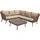 Garden Pleasure Pamplona Lounge-Set anisbraun