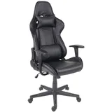 Mendler HWC-F84 Kunstleder Schwarz