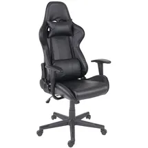 Mendler HWC-F84 Kunstleder Schwarz