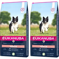 EUKANUBA Mature & Senior All Breeds Lamm & Reis 2x12kg
