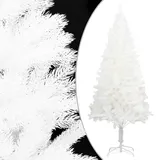vidaXL Künstlicher Weihnachtsbaum Weiß 120 cm