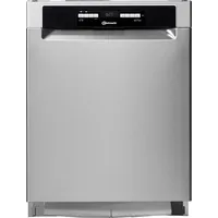 BAUKNECHT Unterbaugeschirrspüler "OBUC Ecosilent 7540", Energieeffizienz: C (A-G), silber (edelstahl), B:59,8cm H:82cm T:59cm, Geschirrspüler, Doppelter Komfort – mit Besteckschublade und zusätzlichem Besteckkorb, Topseller
