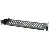 EFB-Elektronik Fachboden Metall 1HE 150 mm schwarz