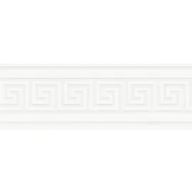 A.S. Création Bordüre selbstklebend 5 m x 0,13 m Grau/Weiß/Silber