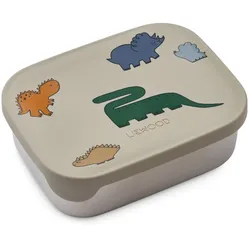 LIEWOOD - Arthur Lunchbox mit Deckel, Dinosaurs, mist