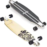 Muuwmi Longboard Wood Braun