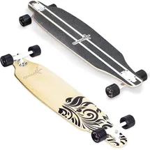 Muuwmi Longboard Wood Braun