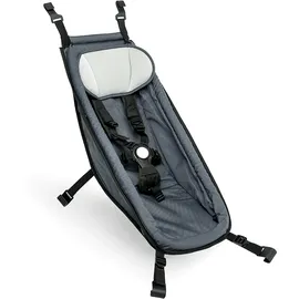 Croozer Babysitz Graphite Blue, Blau