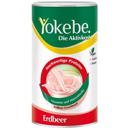 Yokebe Erdbeer - Diätshake zur Gewichtsabnahme - mit Protein