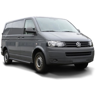 Schwellerrohre schwarz Ø 76MM für Volkswagen T5 (2003-2015)