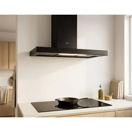 htech HTD59320 Wandhaube 90 cm Schwarz