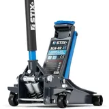 STIX Hydraulischer Wagenheber SLN-02 - Rangierwagenheber 3 Tonnen, 85–430 mm, Doppelpumpe, ideal für Werkstatt und Garage