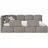 Selsey Jugendbett Cloudy 90 x 200 cm Kiefer grau grau