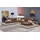 JV Möbel Wohnlandschaft U Form xxl Ecksofa Sofa Couch Polster Garnitur Leder Sofas Ecke