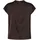 Zero Satinbluse chocolate plum 38