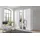 WIMEX Drehtürenschrank London 180 x 208 x 58 cm Weiß