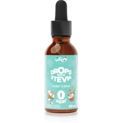 Locco Drops with Stevia 0 kcal Tropfen Geschmack Coconut 50 ml