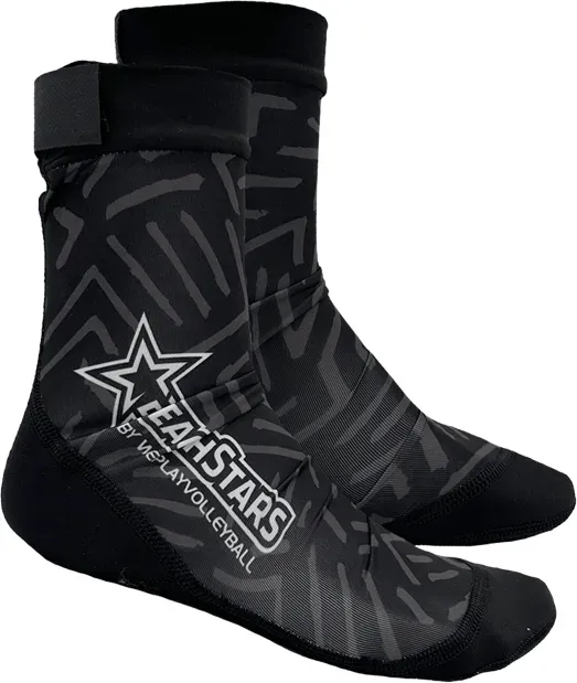 Ballsportdirekt Beachstar Labyrinth Socken Schwarz