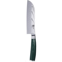 Richardson Sheffield MIDORI, Santokumesser 7", dunkelgrün, Küchenmesser