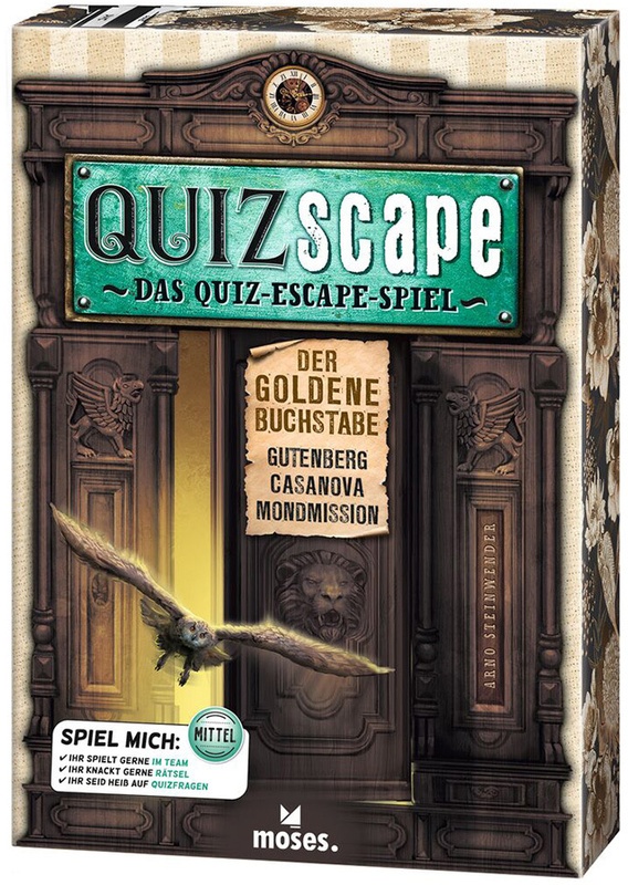 Quizspiel QUIZSCAPE - DER GOLDENE BUCHSTABE