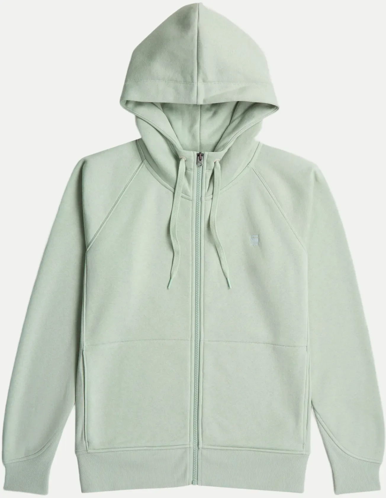 Hoodie mit Reißverschluss Grün XL