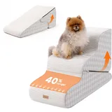 Gardner Pet 2-in1 Hundetreppe für kleine Hunde, 3 Stufen