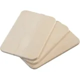 KESPER Frühstücksbrettchen -em Birkenholz, 3er Pack, 69003