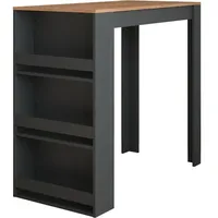 Vichy Vichy, Bartisch, Repose, Goldkraft Eiche/Anthrazit, 57 x 117