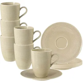 SELTMANN WEIDEN Beat Kaffeetasse 0,35 l Sandbeige 6 St.