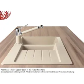 Schock Typos D-150S Einbau onyx + Excenterbetätigung