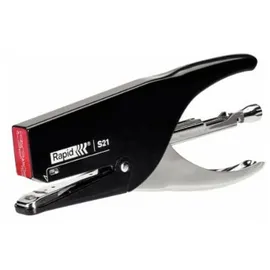 Rapid 24812601 Flachheftzange S21, 30 Blatt, schwarz