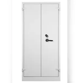 Proregal Feuerschutzschrank Shark| 5 Ordernhöhen HxBxT 195x95x55 cm Grau