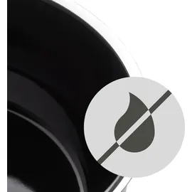 WMF Fusiontec Compact Stielkasserolle 18 cm schwarz