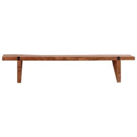 vidaXL Wandregal 90 x 20 x 18 cm Braun