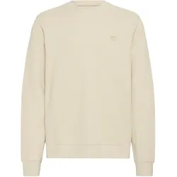 Longpullover BLEND "Sweater BHRYLAN Sweatshirt", Herren, Gr. L, grau (oyster gray), Obermaterial: 100% Baumwolle CO., Pullover Longpullover