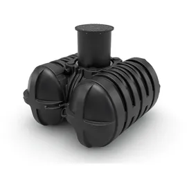 ROTH Twinbloc Flachtank 5000 l schwarz