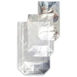 Pack4Food24 1000 Kreuzbodenbeutel Gebäck- & Pralinenbeutel 100x175mm PP glasklar recycelbar