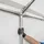 TOOLPORT Lagerzelt 4x8 m Industriezelt Unterstand PVC Plane 750 N grau mit Bodenrahmen -
