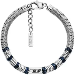 Diesel Armband D LOGO DX1572931 - silber