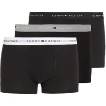 Tommy Hilfiger Signature Essential Boxershorts 3 Einheiten Grey Heather / Black / White S-M