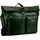 LEONHARD HEYDEN Porto Messenger Leder 38 cm grün