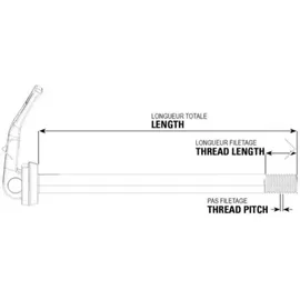 XLC Steckachse QR-H02 12 x 148 mm Schwarz