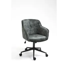 Wolfmöbel SEBA Office Stuhl Watson anthrazit - Grün