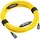 cobratether COBRAUNION USB-C an Micro-B 90° 10m gelb