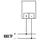 ESYLUX Lichtsensor LS FLAT mini KNX