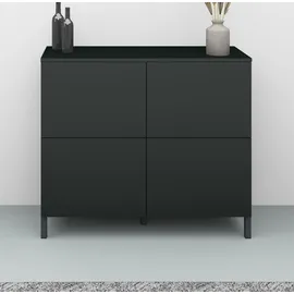 borchardt Möbel Haama 93 x 80 cm Schwarz